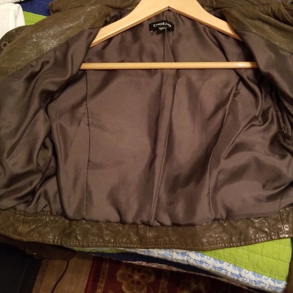 Bebe genuine leather jacket - Picture 6 of 6